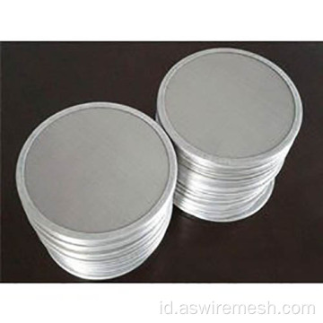 Aluminium edge edge dikemas filter mesh